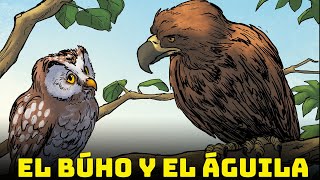 La Pelea entre el Águila y el Búho  Fábulas del Mundo [upl. by Skippie]