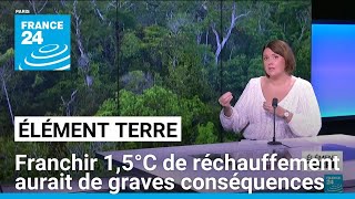 Dépasser 15°C de réchauffement climatique aurait des conséquences irréversibles • FRANCE 24 [upl. by Ajak940]