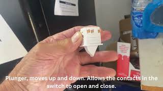 Freezer Door switch not working Freezer light off [upl. by Sisson]