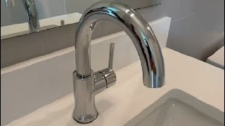 Home Builder Review of Delta Trinsic Bathroom Faucet [upl. by Ossie]