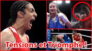 Boxe – JO Paris 2024  Imane Khelif fond en larmes après le duel contre Luca Hamori [upl. by Hoover855]