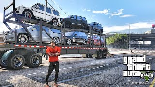 Hauling Best Luxurious SUVs in GTA 5 Lets go to work GTA 5 Mods [upl. by Grider]