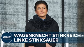 LINKENCHEF quotSTINKSAUERquot Sahra Wagenknecht meldet rund 750000 Euro an Nebeneinkünften [upl. by Jandel]