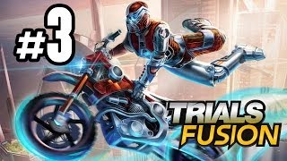 Trials Fusion Gameplay Walkthrough Part 3  TRICKS new levels  Urban Sprawl [upl. by Airrat]