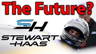 Noah Gragson The Future of StewartHAAS Racing [upl. by Ahseikal]