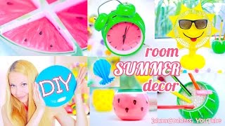 5 DIY Summer Room Decor Ideas – Bright And Colorful DIY Room Decorations For Summer [upl. by Welcome]