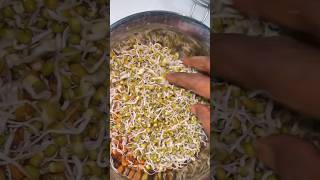 Sprouts Making By Me Healthy weightloss diet trending viralvideo [upl. by Ailem]