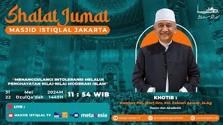 Shalat Jumat Masjid Istiqlal 310524 [upl. by Seiuqram391]