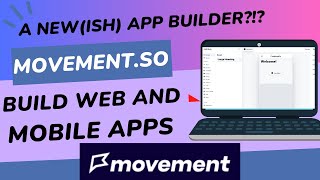 New Mobile And Web App Builder With A Free Tier  Movementso Review [upl. by Dedra]