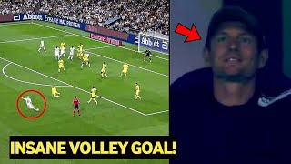 TONI KROOS reaction to Valverdes INSANE GOAL For Real Madrid vs Villarreal [upl. by Robbin350]