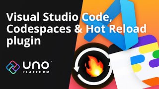 Visual Studio Code  Codespaces Plugin for Uno Platform w XAML and C Hot Reload amp Code Completion [upl. by Weissmann931]