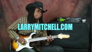 Learn Rock guitar Larry Mitchell lesson teaching Steve Stevens inspired chords licks runs [upl. by Pen]