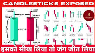 What are Candlesticks Candlesticks क्या होते हैं  Simple Explanation in Hindi trueinvesting [upl. by Yebot]