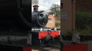 7820 TorbayExpress BlueAnchor WestSomersetRailway Steam Locomotive Railway Britishrail GWR [upl. by Aleicarg]