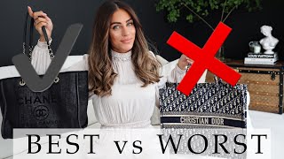 BEST vs WORST LUXURY HANDBAGS  Lydia Elise Millen [upl. by Vaclava939]