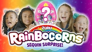 Tic Tac Toy and Naiah and Elli Toys Show  Rainbocorns Videos For Kids [upl. by Holcman]