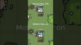 Sploopio Motion blur vs nonmotionblur [upl. by Feune243]