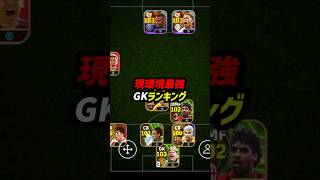 現環境最強GKランキング efootball イーフト イーフットボール2024 ウイイレ2024 ウイイレアプリ [upl. by Vevina299]