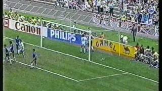 Gary Lineker scores for England against Argentina during the 1986 World Cup [upl. by Jerrilyn]