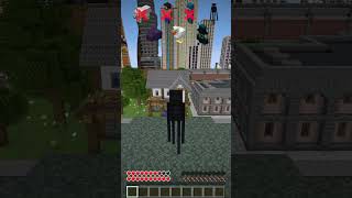 Ender Damage vs Different Mobs shorts minecraft meme [upl. by Hube]