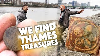 RARE Mudlarking finds for the Museum of London [upl. by Nylinnej]