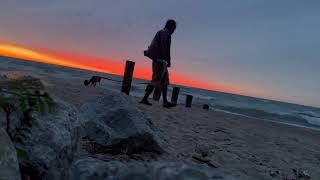 Subuh Fajr Prayer in Nature  Morning Prayer at Lake Michigan 🤲🏼🪷🌅✍🏼📖💫 Peace amp Resilience to Survive [upl. by Conner73]