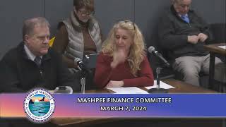 Mashpee Finance Committee  372024 [upl. by Conan579]