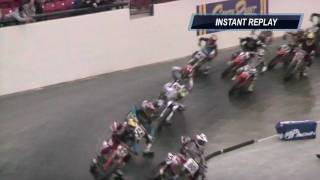 Sammy Halberts near crash at the Vegas Indoor [upl. by Hoffer]