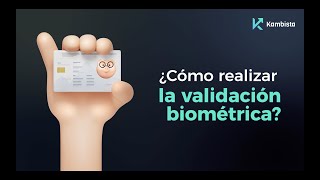 Tutorial Biométrico de Registro en Kambista  Kambistacom [upl. by Kerekes956]