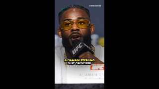 Aljamain Sterling Slams Herb Dean [upl. by Dnalyr]