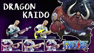 One Piece  Dragon Kaido Theme Wano Arc  Metal Guitar Cover [upl. by Roger]