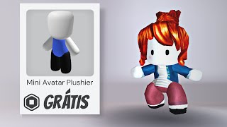 NOVO MINI AVATAR GRATIS COMO FICAR PEQUENO DE GRAÇA NO ROBLOX😱 [upl. by Eudosia528]