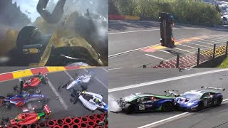 WORST CRASHES EA ROGUE  RAIDILLON Compilation SPA old runnof [upl. by Beeson203]