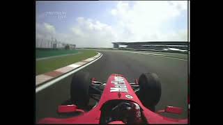 F1™ 2004 Ferrari F2004 Onboard Engine Sounds [upl. by Berhley]