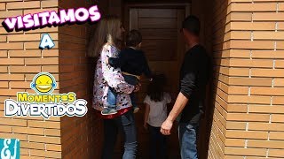 VISITAMOS LA CASA DE MOMENTOS DIVERTIDOS Enredos en Familia [upl. by Saidel327]