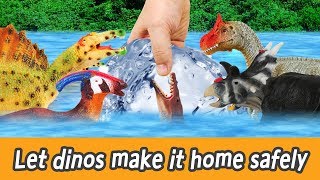 EN Let dinos make it home safely kids english dinosaurs movies collectaㅣCoCosToy [upl. by Jar189]