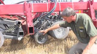 Wheat School  Frame Weight amp Packing Pressure on the Case IH 500T Drill [upl. by Emlen]