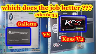 Kess v2 Clone vs Galletto BMW  Flaps OFF Bosch edc16c35 readwrite [upl. by Neddra]