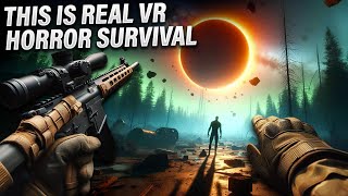 The MUST PLAY VR Horror Survival Game  Into the Radius PSVR2 is here [upl. by Olbap329]