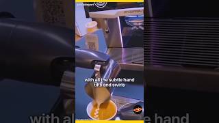 Barista Robot with a Human Touch Watch It Craft the Perfect Latte Art visionpart [upl. by Einotna]