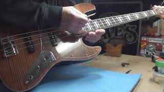 Bacchus Jazz Bass Made in Japan [upl. by Erhart]