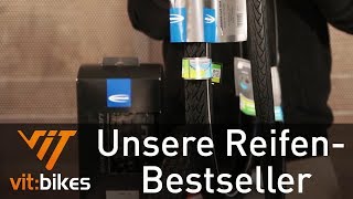 Welcher Reifen für welche Fahrradart  vitbikesTV [upl. by Kcirednek]