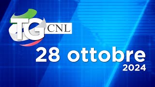 TG CNL  28 Ottobre 2024 [upl. by Preciosa]