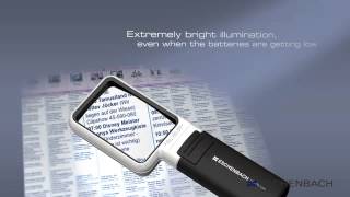 Eschenbach mobilux LED illuminated magnifiers [upl. by Suivat]