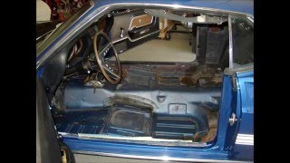 1969 Ford Mustang Mach 1 interior restoration [upl. by Anglo]