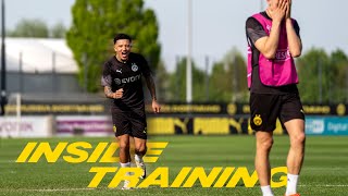 The final touches before the semifinal  INSIDE TRAINING  BVB  PSG  UEFA Champions League [upl. by Inkster]