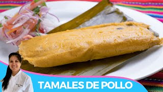 🇵🇪 COMO HACER TAMALES PERUANOS  TAMALES EN HOJAS DE PLATANO  RECETA PASO A PASO [upl. by Annekam]