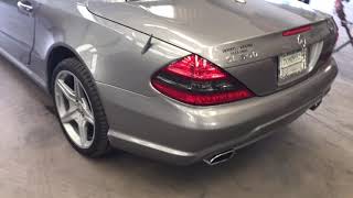 Sl550 MercedesBenz straight pipe [upl. by Rakabuba]