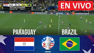 🔴PARAGUAY vs BRASIL EN VIVO  Copa América 2024  Partido En vivo Ahora [upl. by Theron791]