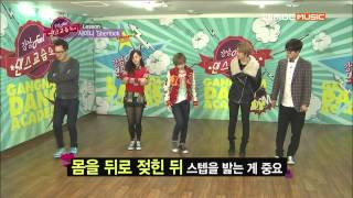 1080p HD 130125 Gangnam Feel Dance School Ep 2 full [upl. by Ynamad]